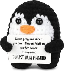 Romantisch Pinguïn Cadeau voor Partners - Liefde Cadeautje voor Hem of Haar — thumbnail 1