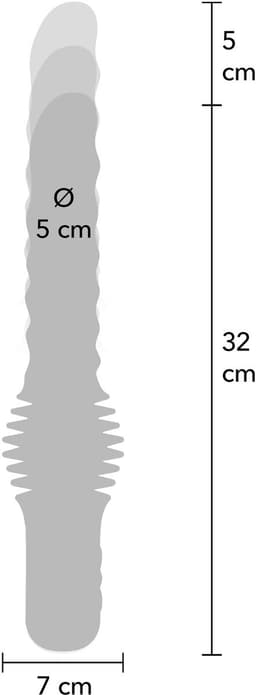 Anal Power Stotende Vibrator - Anaal Dildo Met Stootfunctie — thumbnail 4