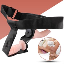 Intenz® Dubbelzijdig Voorbind dildo - Strap on - Siliconen - Sex toys voor koppels - 16.5 cm — thumbnail 5