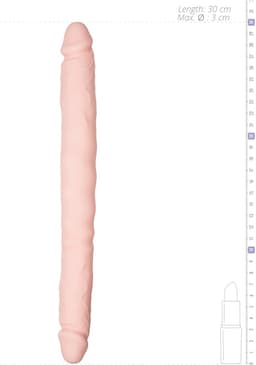 EasyToys Realistische Dubbele Dildo - 30 cm — thumbnail 5