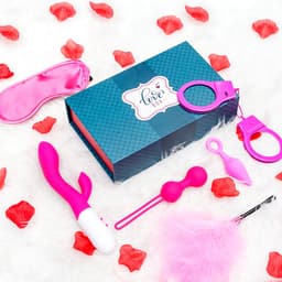 LoveBoxxx - Pink Box - 7 Delige Cadeauset - Geschenkset Vrouwen - Cadeau Vrouw - Giftset Vrouw - Erotisch - Roze — thumbnail 3