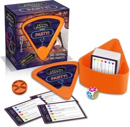 Trivial Pursuit Feest - Snelle Quiz met 600 Vragen voor Gezellige Avonden — thumbnail 3