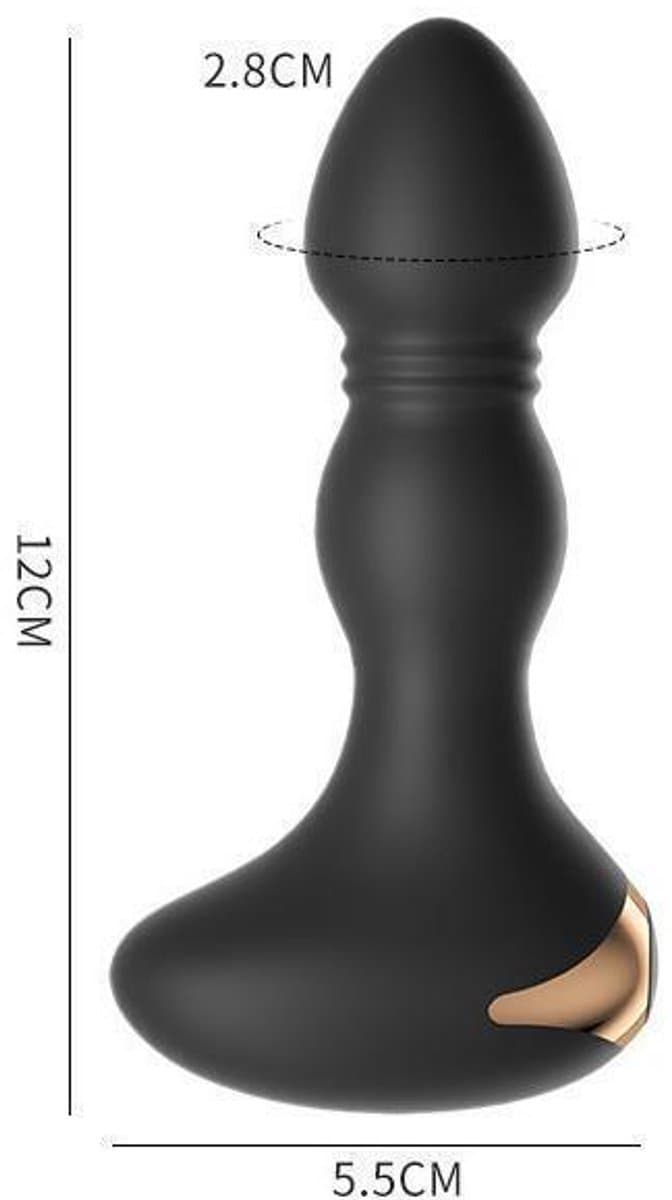 Bluetooth-APP-Anale-Vibrator-Butt-Plug-Dildo-Prostaat-Massager-Vrouwen-Mannen-Speelgoed - 003 — afbeelding 1
