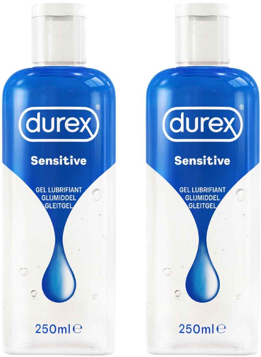 Durex Glijmiddel Play Sensitive - 2 x 250 ml - Voordeelverpakking — afbeelding 1