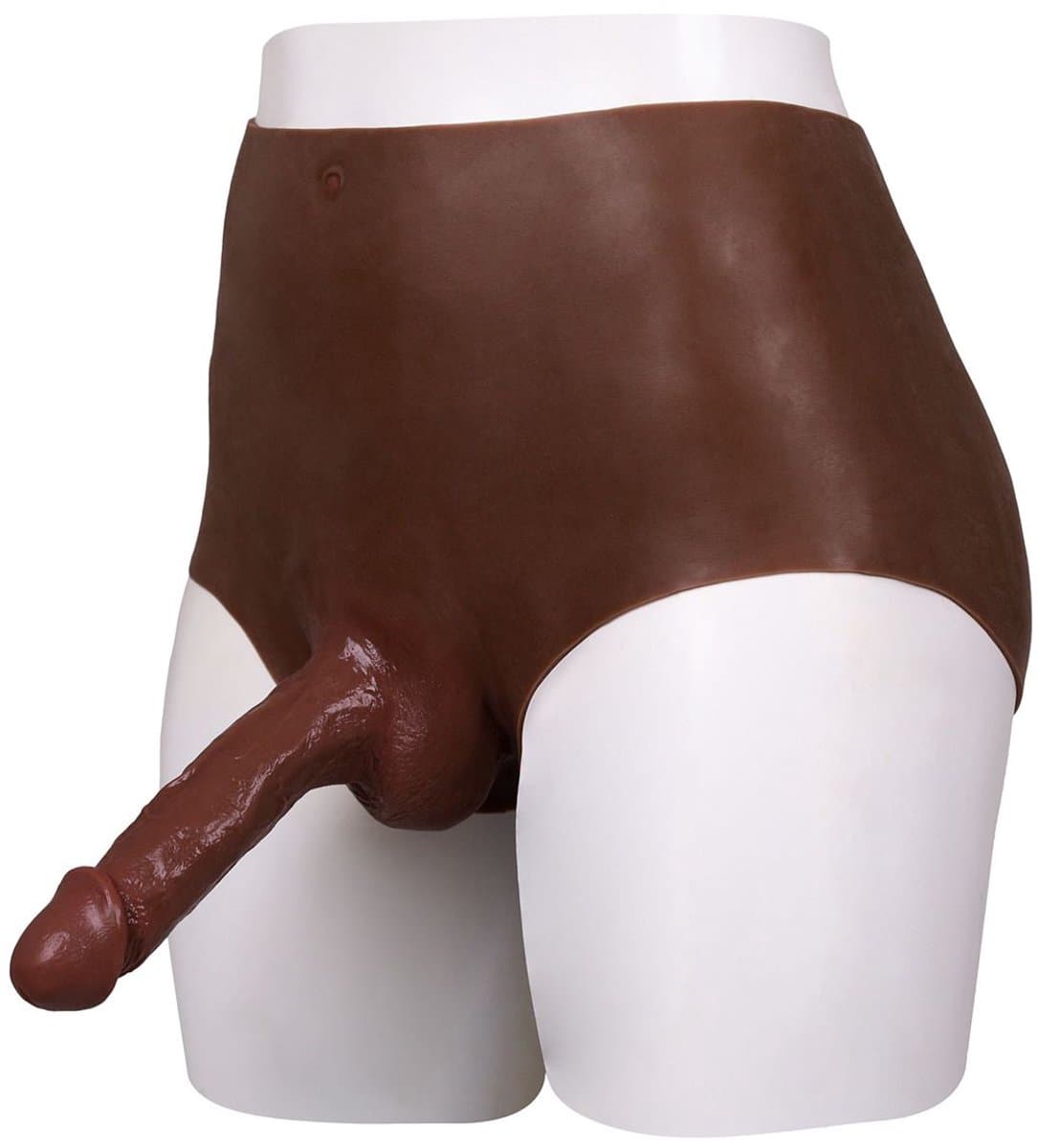 XX-DreamToys - Bodysuit - Female to Male - Drag - Ultra Realistisch Onderlichaam met Penis - Bruin L — afbeelding 1