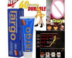 Largo Penis Enlargement Gel 40ml - Nanma - Transparant - Cremes