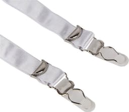 Ouderwetse witte Jarretel gordel met bijpassende string | maat 48/50 | Garter Belt - Erotische Lingerie - Lingerie Setje — thumbnail 5