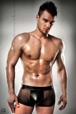 PASSION MEN | Passion Komplet Underwear Red/black Leather S/m — thumbnail 4