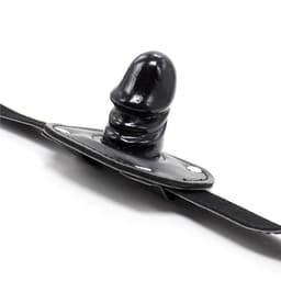 Penis gag kort - zwart — thumbnail 5
