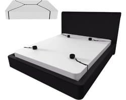 WiseGoods - Erotische Handboeien Seks - BDSM - Erotiek Toys - Seksspeeltjes - Verstelbare Bed Handboeien - Sex Toy - Zwart