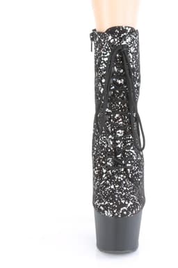Pleaser - ADORE-1020SPLAT Plateau Laarzen, Paaldans schoenen - Paaldans schoenen - 36 Shoes - Zwart — thumbnail 2