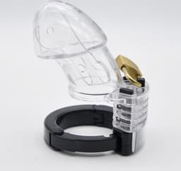 BRUTUS Alpha Cage - Chastity Cage Kuisheidskooi - Clear — thumbnail 5