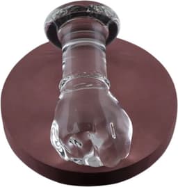 XXL Fisting Dildo van Glas - Anaal - Buttplug - Groot — thumbnail 1