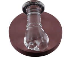 XXL Fisting Dildo van Glas - Anaal - Buttplug - Groot