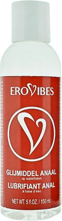 Erovibes – Anaal Glijmiddel op Waterbasis – 150 ml – Geproduceerd in Nederland — thumbnail 1