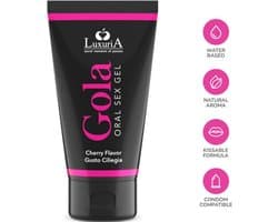 INTIMATELINE LUXURIA - ORALE SEXGEL KERSEN SMAAK 50 ML | ORALE SEXGEL | STIMULEREND MIDDEL
