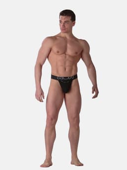 WOH heren g-string sexy fun zwart — thumbnail 5