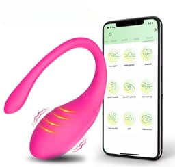 Vibrators voor Vrouwen met App Control - Sex Toys voor Vrouwen Koppels - G Spot Bullet Vibrator met 10 Vibratie Standen- Clitoris Stimulator - Dildo Vibrator Realistisch - Seksspeeltjes - Erotiek - Vibrerend Ei - Anale Speeltjes — thumbnail 1