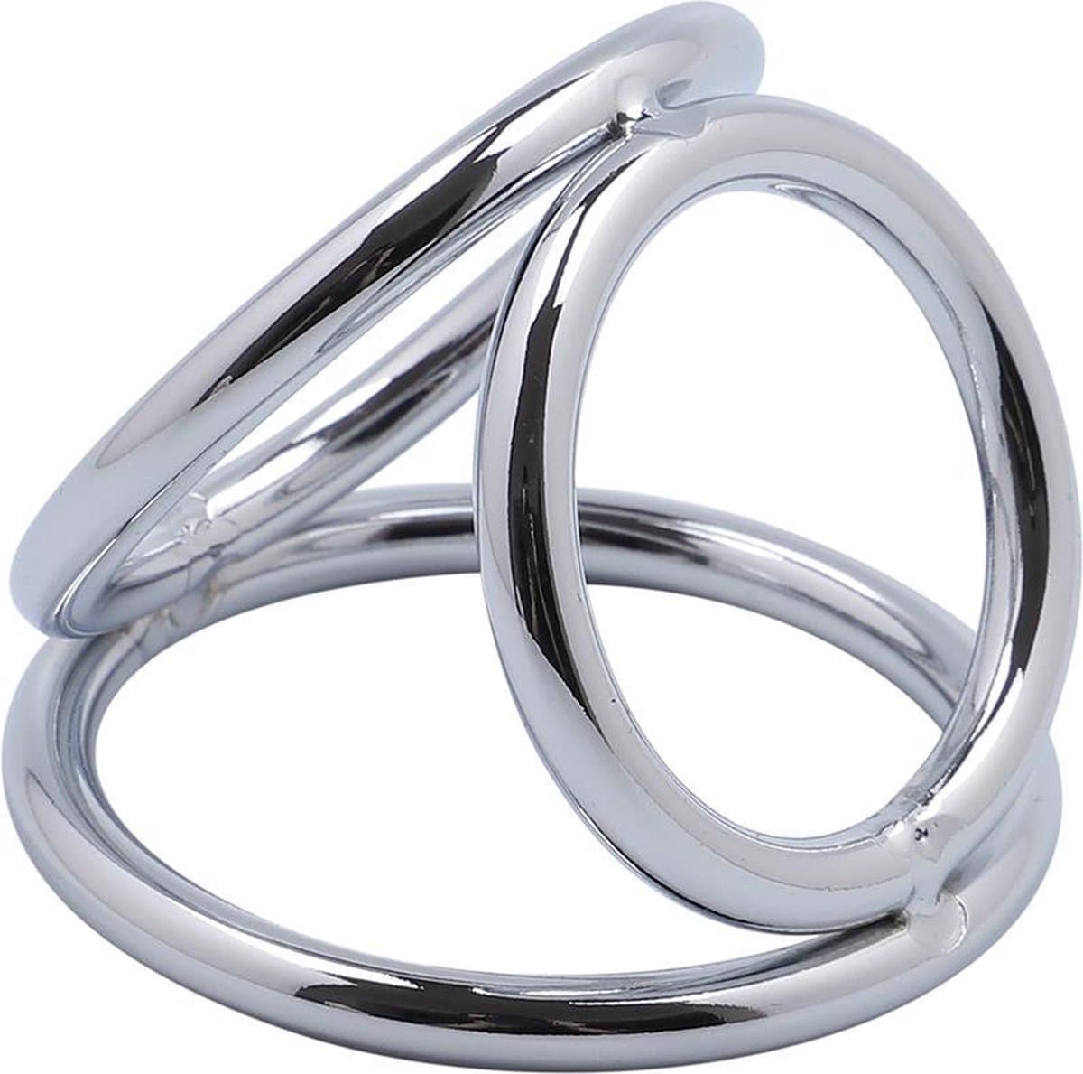 Banoch - Triple cockring metaal medium ∅ 32 - ∅ 40 - ∅ 45 | penisring — afbeelding 1