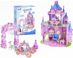 Cubic Fun 3D puzzel - Princess Secret Garden - 92 stukjes.
