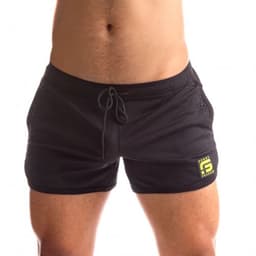 Sport Fucker - Jersey - Semi-transparante Mesh Short - Zwart XL — thumbnail 1