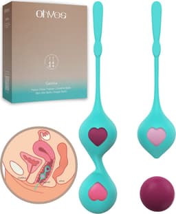 Bekkenbodemtrainer voor vrouw - Vaginale balletjes - Geisha ballen - Kegel Balls met 6 verschillende gewichten — thumbnail 1
