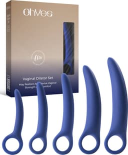 Dilator set Vaginisme - Dilators voor vrouwen - 5 delige Dildo of Pelottes set — thumbnail 1