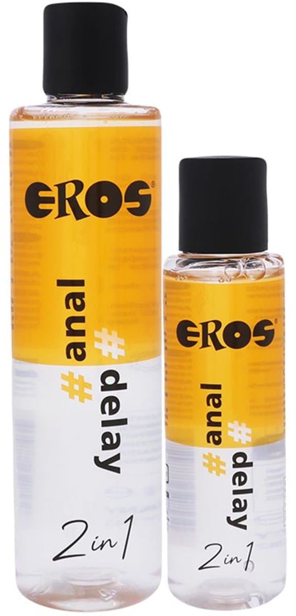 Eros - 2-in-1 #anal #delay Anaal Glijmiddel 100 ml — afbeelding 1