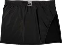Mini Rok Heren - Leer Look - Heren Lingerie - Ondergoed - Zwart — thumbnail 1