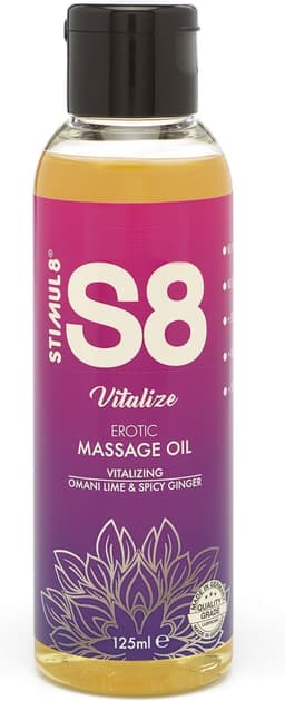 Stimul8 S8 Massage olie S8 Massage Oil 125ml Transparant — thumbnail 4
