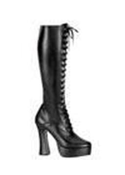 Pleaser - ELECTRA-2023 Kniehoge laarzen - US 9 - 39 Shoes - Zwart — thumbnail 2