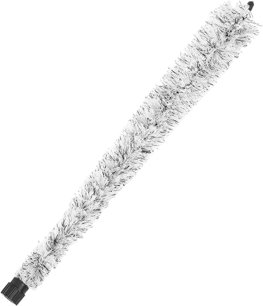 Saxofoon Reiniger - Blaasinstrument Onderhoud - Instrument Schoonmaken - Zachte Katoenen Touw - 40 x 7 cm - Grijs — afbeelding 1