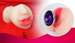 Merkloos - Realistische Masturbator Mannelijk - 3 Kanalen - TPE Materiaal - Waterbestendig — thumbnail 3