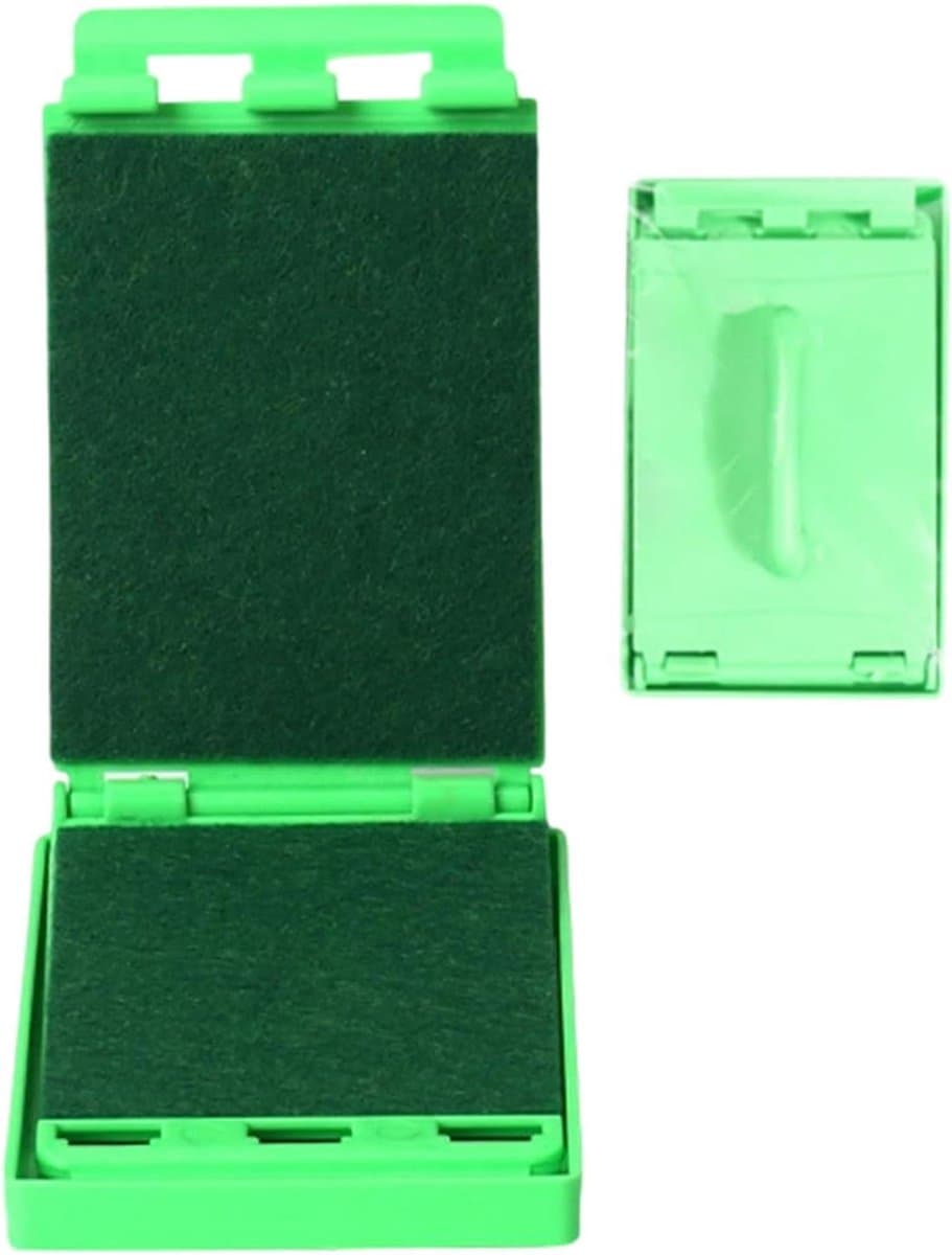Instrumenten Reiniger - Snaren Onderhoud - Snaren Schoonmaken - Draagbaar Ontwerp - 12 x 8 x 2 cm - Groen — afbeelding 1
