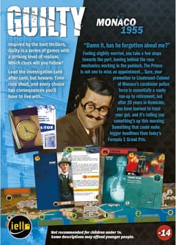 Deductiespel Monaco 1955 - Moordmysterie spel - Misdaad oplossen - Realistische details - 1-99 spelers - Meerkleurig — thumbnail 5