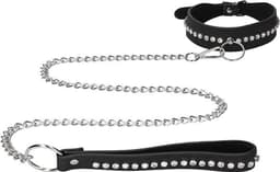 Diamond Studded Collar with Leash — thumbnail 3