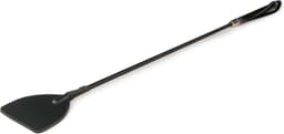 EasyToys - Leren Zweep met Lange Steel - Spanking Paddle - Kinky Leren Zweep - Bondage Set - BDSM - Bondage - Sex Toys voor Vrouwen en Mannen - Zwart — thumbnail 5