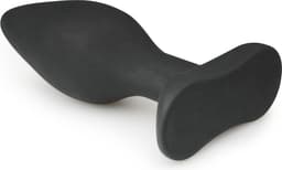 Medium Zwarte Siliconen Buttplug — thumbnail 4