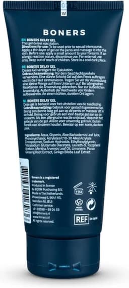 Boners Orgasmevertragende Gel - 100 ml — thumbnail 4