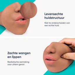 DailyPlay Pocket Pussy voor Man - Anouk – Blowjob Masturbator - TPE - Sex Toys Mannen en Koppels – Kunst Vagina - Nep Kut — thumbnail 5