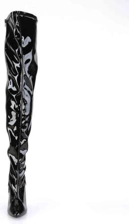 EU 45 = US 14 | SEDUCE-3000 | 5 Plain Stretch Thigh Boot — thumbnail 2