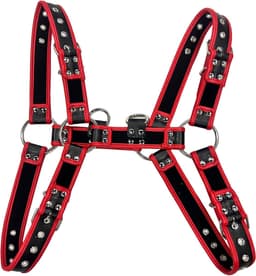 Verstelbare Borst Harnas voor Heren - Punk Stijl PU Leer Body Harness — thumbnail 1