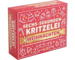 Tekenspel Kerst - Feestspel - Gezellig Samenzijn - Razendsnel - 2-14 spelers