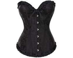 Sexy Korset - Korset - Corset Erotiek - Shapewear - Zwart - Valentijn- L