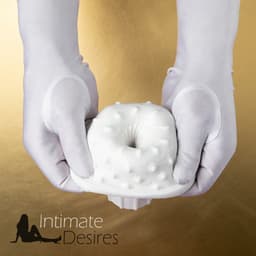 Intimate Desires - Siliconen Sleeve voor New York Masturbator - Geribbelde binnenzijde - Reserve onderdeel — thumbnail 2