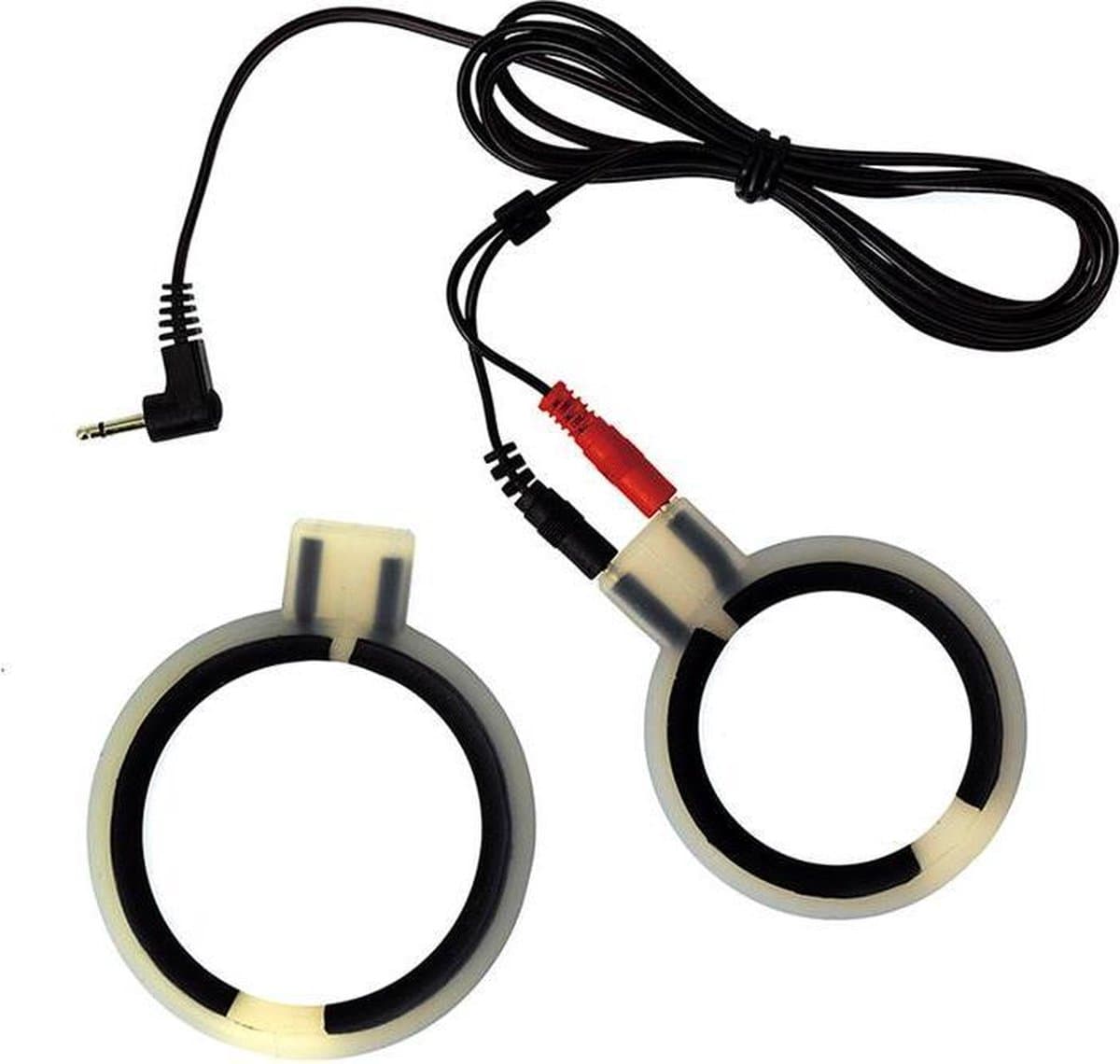 Rimba Electro Sex cock rings bi-polar round 2 pcs — afbeelding 1