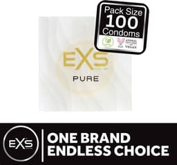EXS - EXS Pure - Condoms - 100 Pieces — thumbnail 1