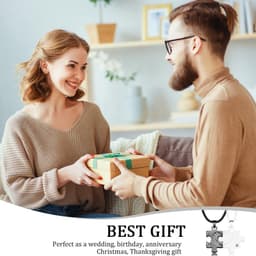 Ronte - Romantisch cadeau voor koppels | Tweeling Halskettingen Set | Valentijn, Jubileum & Kerstcadeau — thumbnail 3
