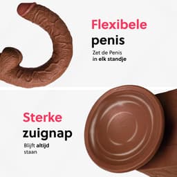 Jespro Mega grote dildo XXL - 43cm - Dikke monster dildo - Extreme - BPA vrij — thumbnail 4