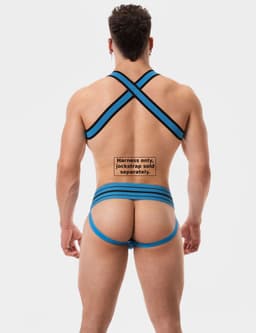 Barcode Berlin Harness Colin Blue - MAAT XS — thumbnail 2